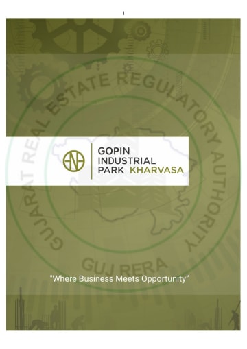Gopin Industrial Park Kharvasa — brochure image 1