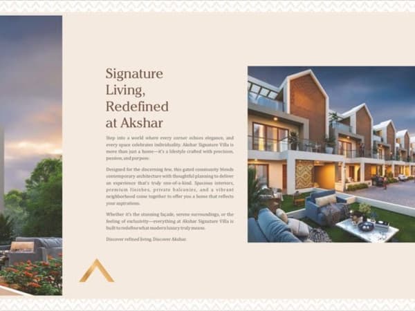 AKSHAR SIGNATURE VILLA - Image 2 AKSHAR SIGNATURE VILLA - Image 2 - Residential/Group Housing in Vadodara