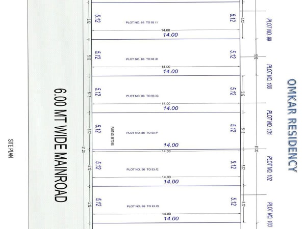 OMKAR RESIDENCY - Image 2 OMKAR RESIDENCY - Image 2 - Plotted Development in Bhavnagar