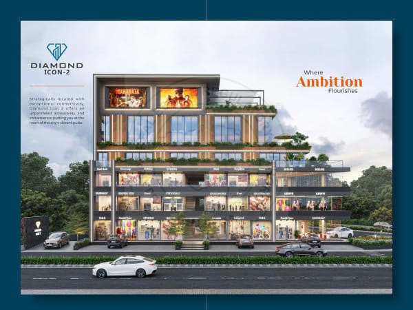 DIAMOND ICON-2 - Image 2 - Commercial in Gandhinagar