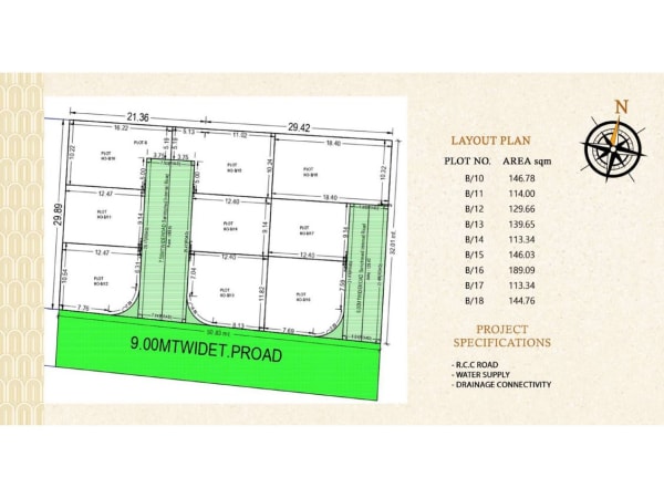 Trinetra 454-B - Image 2 - Plotted Development in Vadodara