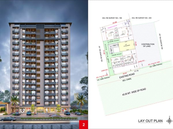 SURYAM SKY - Image 2 - Mixed Development in Surat