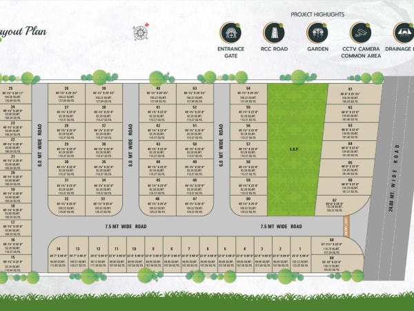 VRUNDAVAN BUNGLOWS - Image 2 - Plotted Development in Surat