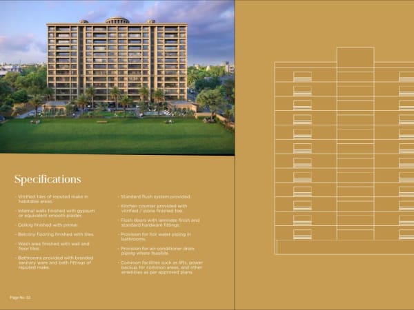 Spenser XI:11 - Image 2 Spenser XI:11 - Image 2 - Residential/Group Housing in Vadodara