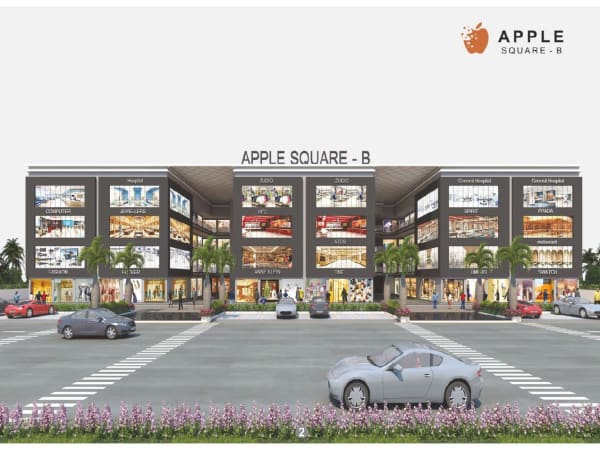 APPLE SQUARE  B - Image 2 - Commercial in Surat