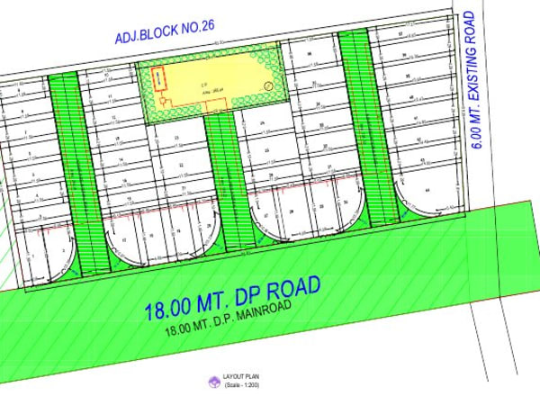 Shree Amrit Niketan - Image 2 - Plotted Development in Surat
