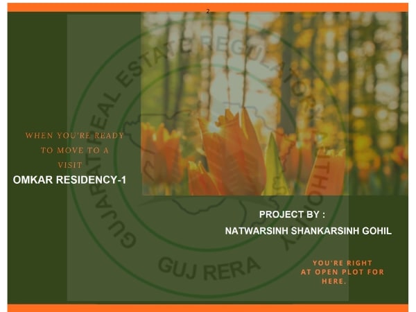 OMKAR RESIDENCY-1  - Image 2 - Plotted Development in Surat