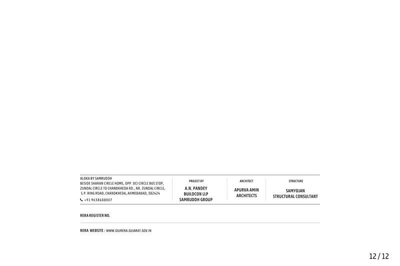 ALOKA BY SAMRUDDH - Image 12 - Residential/Group Housing in Ahmedabad