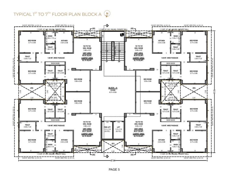 Zyva Residency - Image 5 Zyva Residency - Image 5 - Mixed Development in Ahmedabad