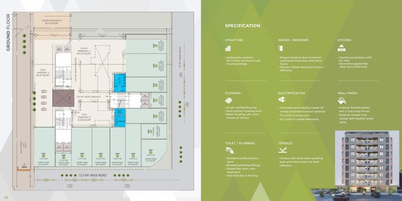 DHAVAL APARTMENT - Image 4 - Mixed Development in Vadodara