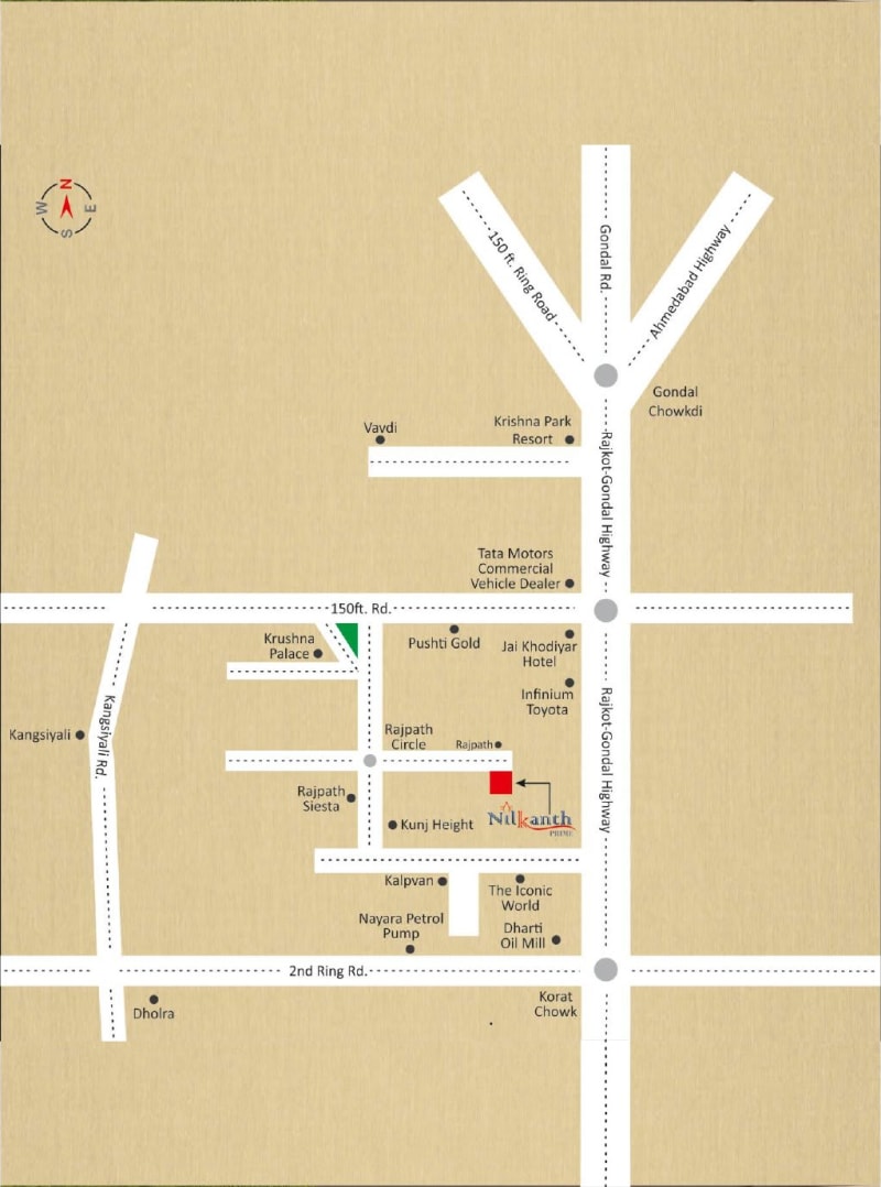 Nilkanth Prime - Image 9 Nilkanth Prime - Image 9 - Mixed Development in Rajkot