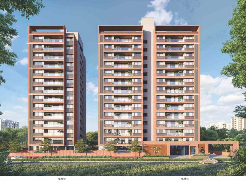 SUVARN SKY - Image 2 - Residential/Group Housing in Gandhinagar