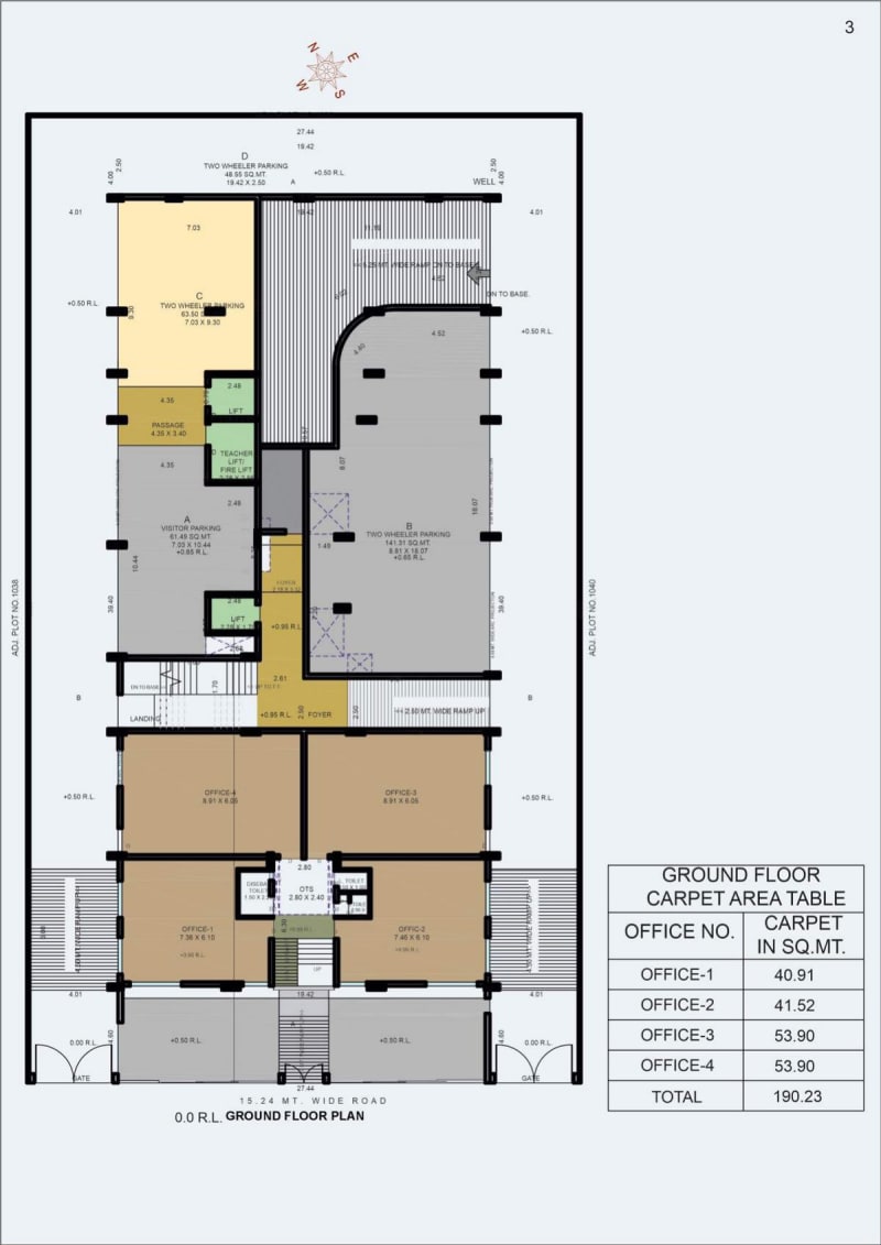 LA MEERA TOWER - Image 3 LA MEERA TOWER - Image 3 - Mixed Development in Bhavnagar