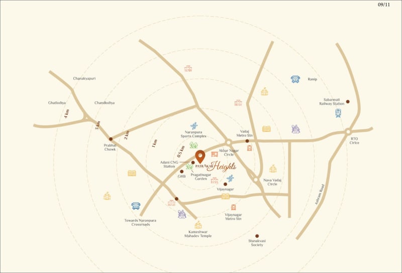 PATRAKAR HEIGHTS - Image 9 - Mixed Development in Ahmedabad