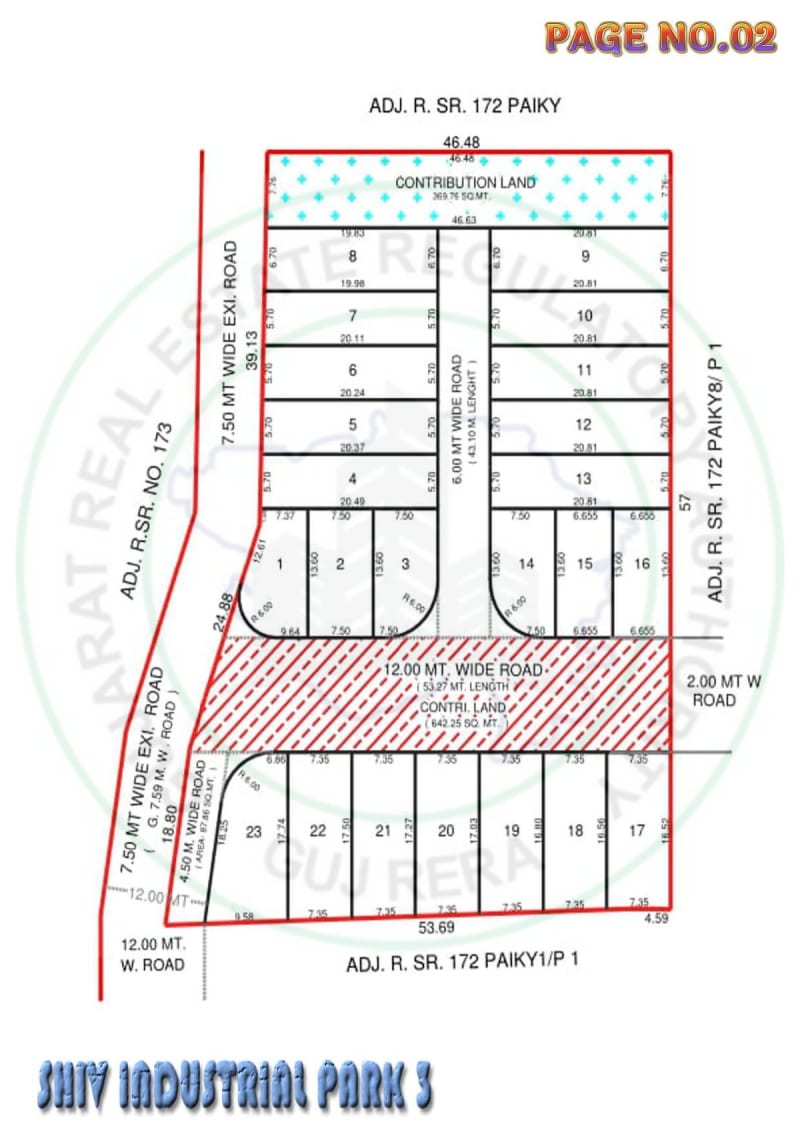 SHIV INDUSTRIAL PARK 3 - Image 2 - Plotted Development in Bhavnagar