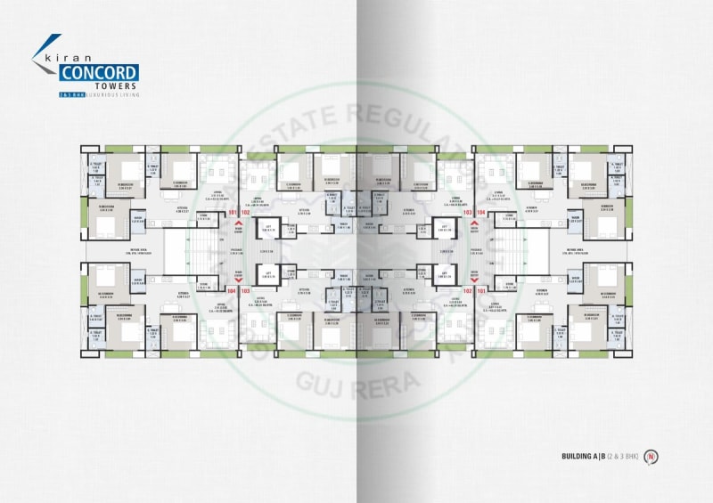 KIRAN CONCORD TOWERS - Image 4 - Residential/Group Housing in Surat