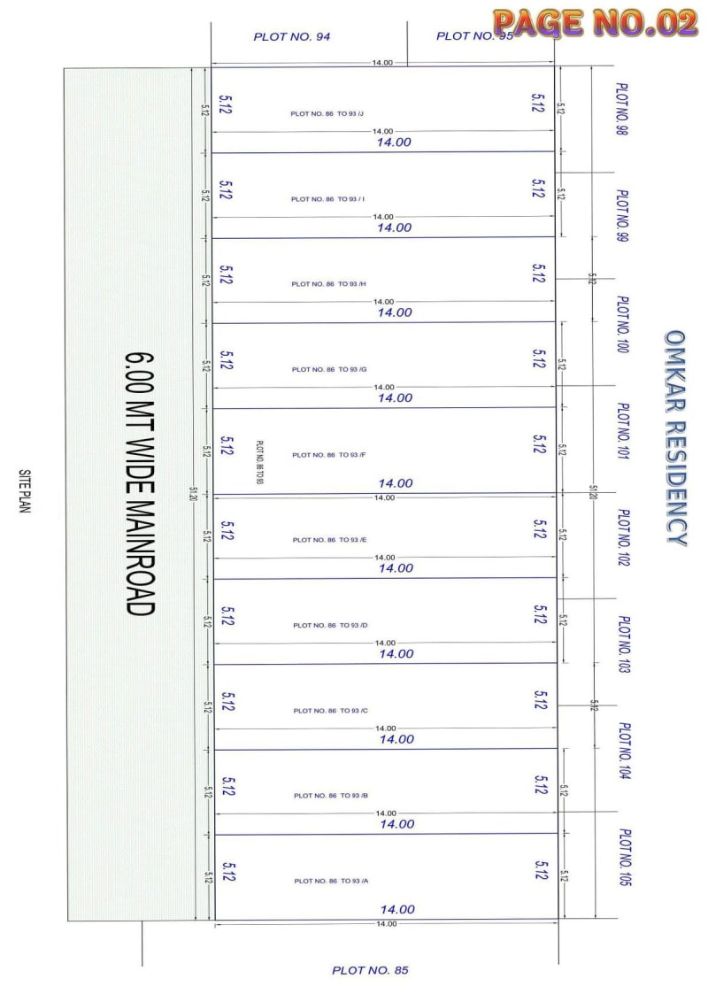 OMKAR RESIDENCY - Image 2 OMKAR RESIDENCY - Image 2 - Plotted Development in Bhavnagar