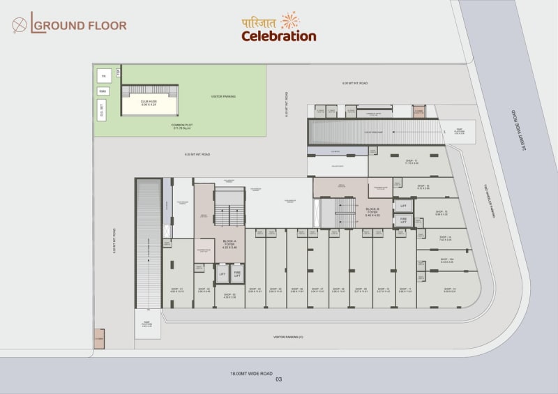 PAARIJAT CELEBRATION - Image 5 PAARIJAT CELEBRATION - Image 5 - Mixed Development in Gandhinagar