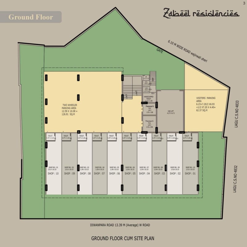 ZABEEL RESIDENCIES - Image 3 ZABEEL RESIDENCIES - Image 3 - Mixed Development in Bhavnagar