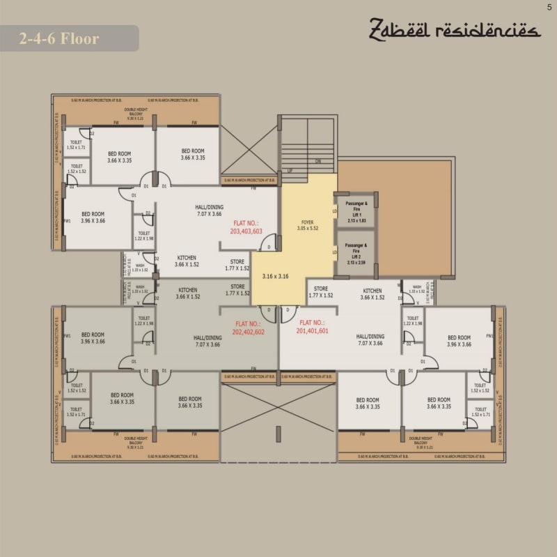 ZABEEL RESIDENCIES - Image 5 ZABEEL RESIDENCIES - Image 5 - Mixed Development in Bhavnagar