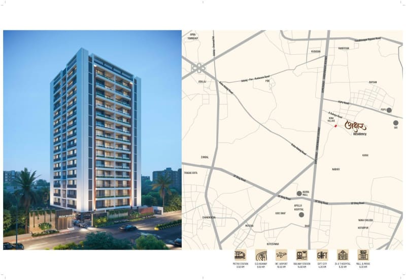 AKSHAR RESIDENCY - Image 14 AKSHAR RESIDENCY - Image 14 - Residential/Group Housing in Gandhinagar