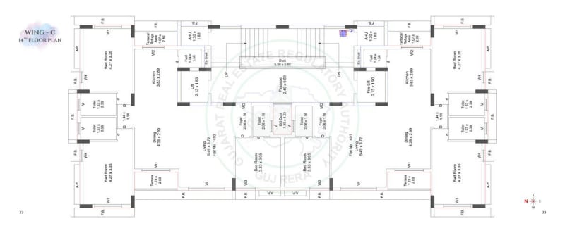 SHREE DARSHAN PRIME - Image 12 - Residential/Group Housing in Rajkot