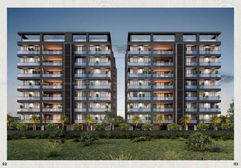 THE PARKSIDE - Image 2 THE PARKSIDE - Image 2 - Residential/Group Housing in Jamnagar