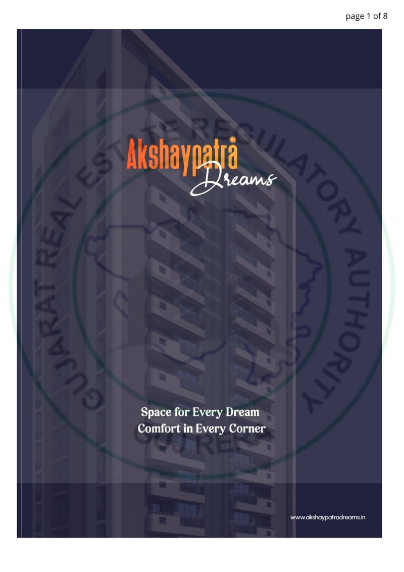 AKSHAYPATRA DREAMS  - Image 1 - Residential/Group Housing in Surat