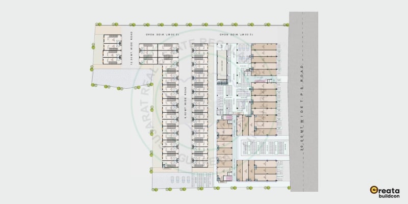 CREATA TRADE CENTER & INDUSTRIAL HUB - Image 3 CREATA TRADE CENTER & INDUSTRIAL HUB - Image 3 - Commercial in Ahmedabad