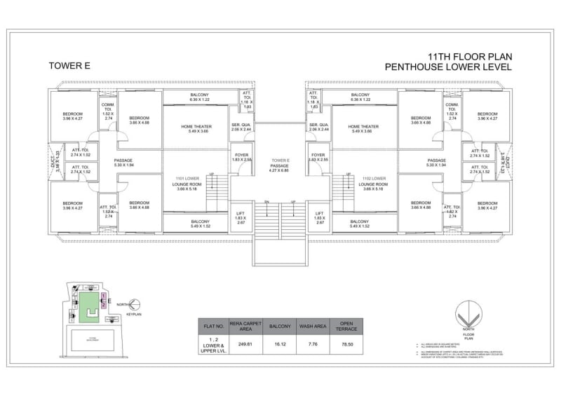 INDUMATI PALACE RESIDENCES TOWER E - Image 21 INDUMATI PALACE RESIDENCES TOWER E - Image 21 - Residential/Group Housing in Vadodara
