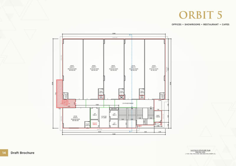 ORBIT 5 - Image 14 ORBIT 5 - Image 14 - Commercial in Surat