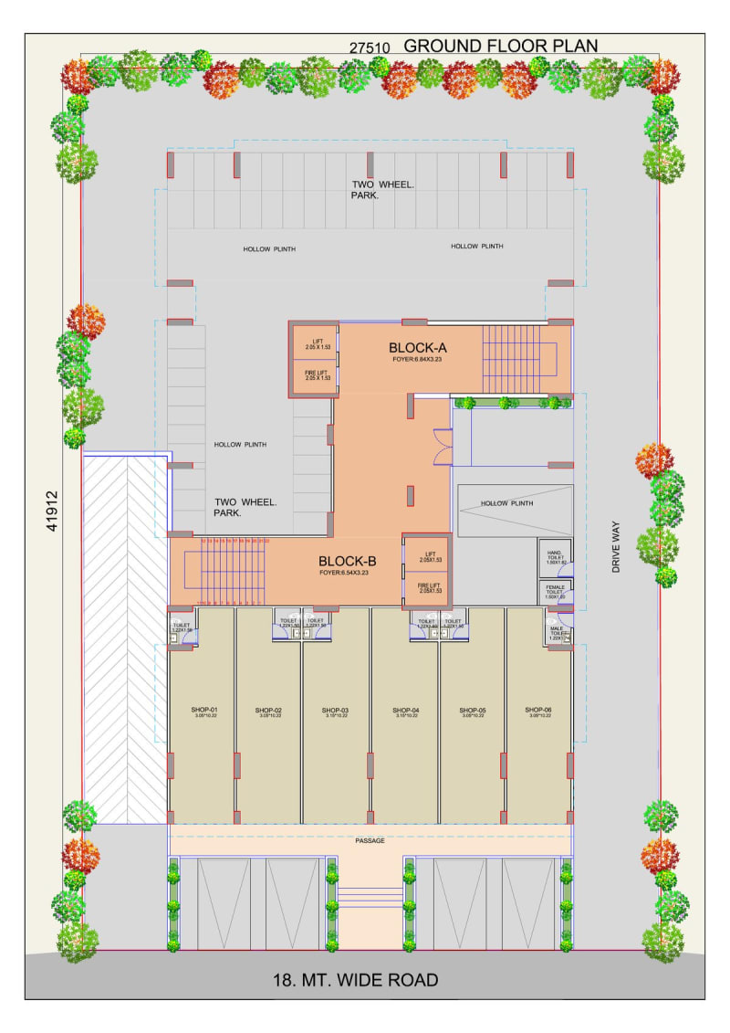 PAARIJAT PRANSH - Image 4 PAARIJAT PRANSH - Image 4 - Mixed Development in Gandhinagar