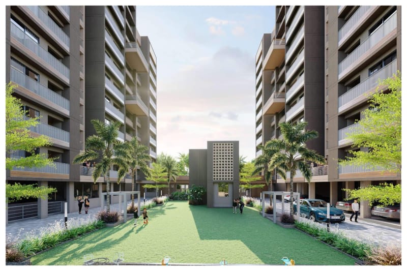 RADHIKA COUTYARD - Image 3 RADHIKA COUTYARD - Image 3 - Mixed Development in Ahmedabad