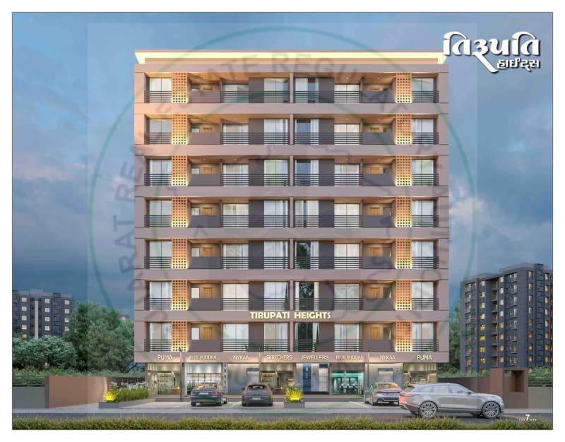 TIRUPATI HEIGHT - Image 7 TIRUPATI HEIGHT - Image 7 - Mixed Development in Bhavnagar