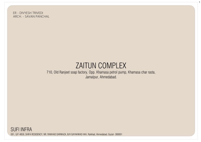 ZAITUN COMPLEX - Image 1 ZAITUN COMPLEX - Image 1 - Mixed Development in Ahmedabad