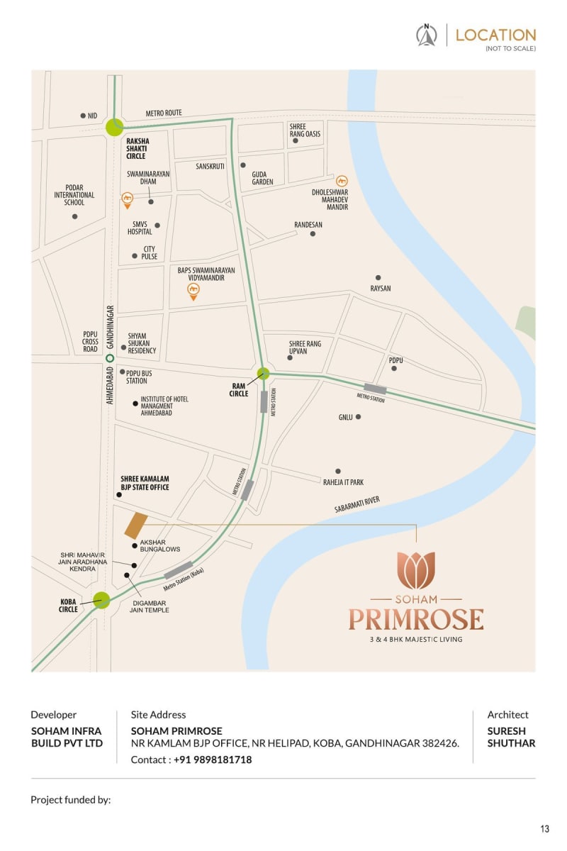 Soham Primrose - Image 13 Soham Primrose - Image 13 - Residential/Group Housing in Gandhinagar