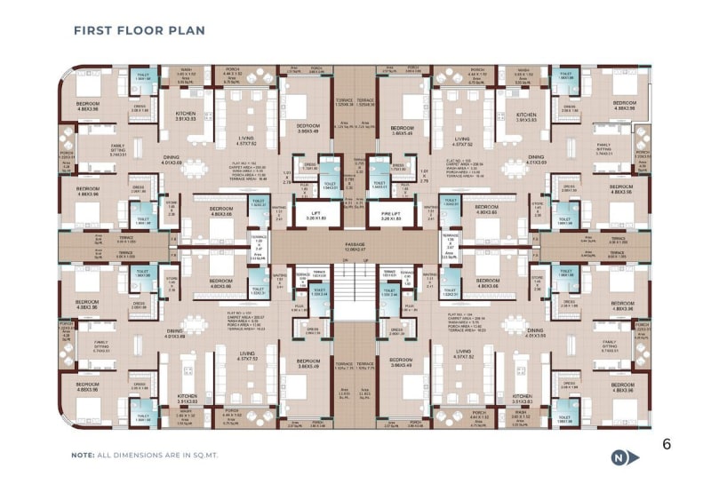 CLIFTON - Image 6 CLIFTON - Image 6 - Residential/Group Housing in Rajkot