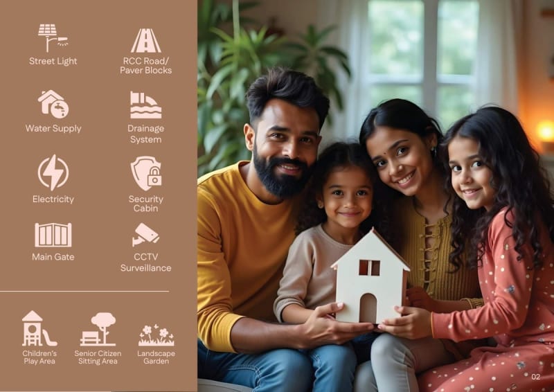 RADHEY BUNGLOWS - Image 2 RADHEY BUNGLOWS - Image 2 - Plotted Development in Surat