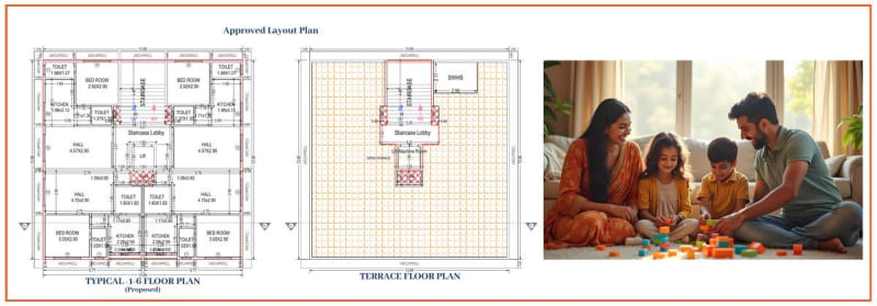 SHASHWAT AANGAN - Image 5 SHASHWAT AANGAN - Image 5 - Mixed Development in Valsad