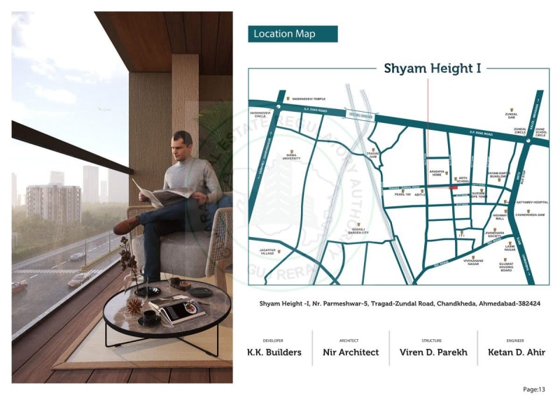 SHYAM HEIGHT-I - Image 13 SHYAM HEIGHT-I - Image 13 - Residential/Group Housing in Gandhinagar