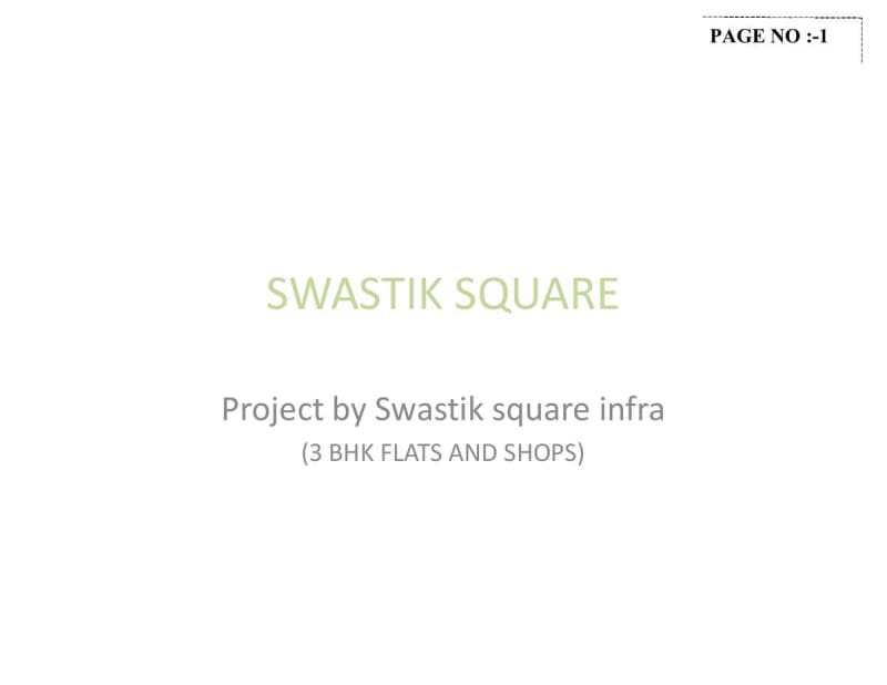 SWASTIK SQUARE - Image 1 SWASTIK SQUARE - Image 1 - Mixed Development in Gandhinagar