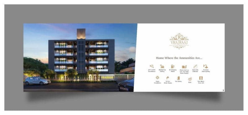 VRAJRAAJ APARTMENTS - Image 3 VRAJRAAJ APARTMENTS - Image 3 - Residential/Group Housing in Gandhinagar