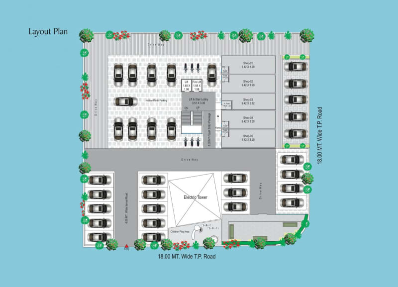 AADI33 - Image 6 - Mixed Development in Gandhinagar