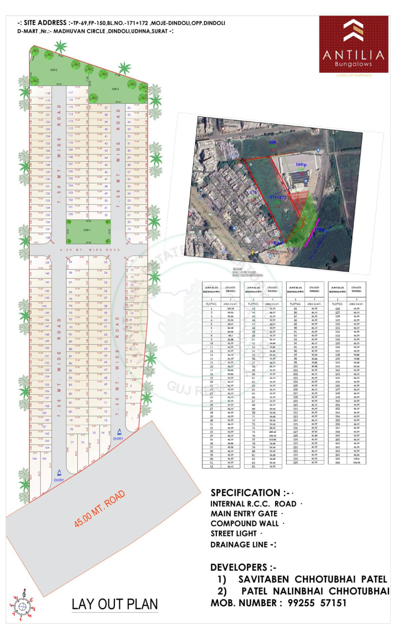 ANTILIA BUNGALOWS - Image 1 - Plotted Development in Surat