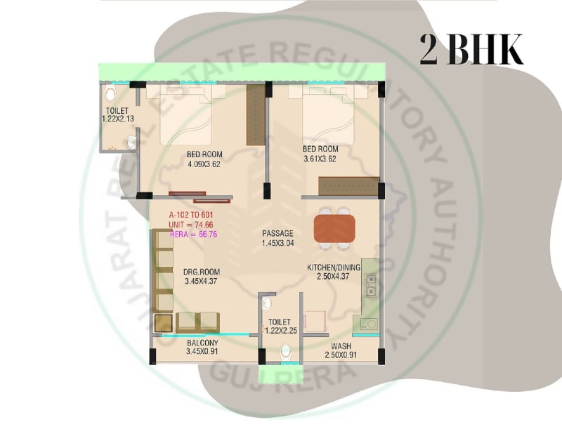 LENTIN APPARTMENT - Image 5 LENTIN APPARTMENT - Image 5 - Residential/Group Housing in Ahmedabad