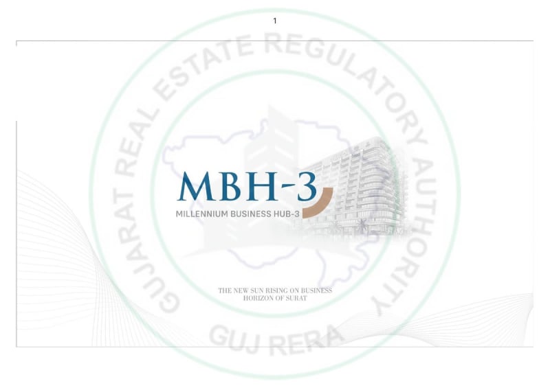 MILLENNIUM BUSINESS HUB -3 - Image 1 MILLENNIUM BUSINESS HUB -3 - Image 1 - Commercial in Surat