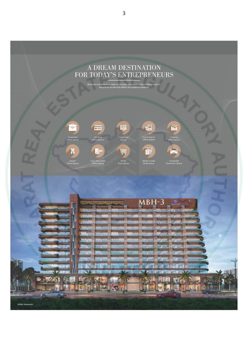 MILLENNIUM BUSINESS HUB -3  - Image 3 - Commercial in Surat