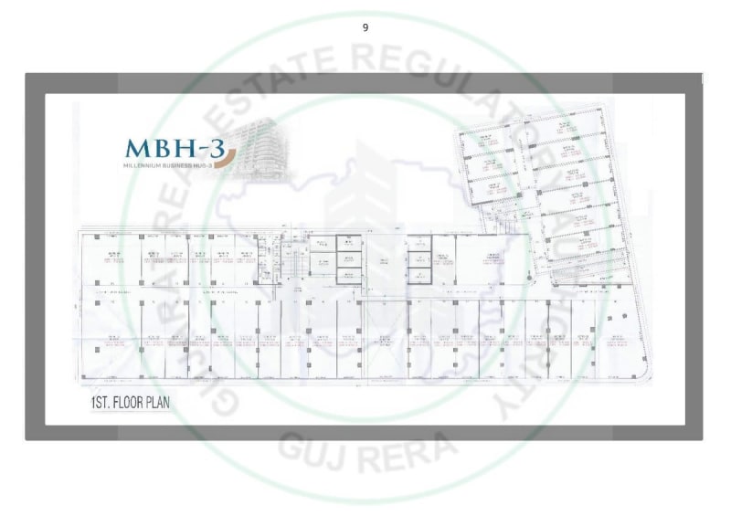 MILLENNIUM BUSINESS HUB -3  - Image 9 - Commercial in Surat