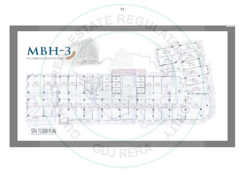 MILLENNIUM BUSINESS HUB -3  - Image 13 - Commercial in Surat