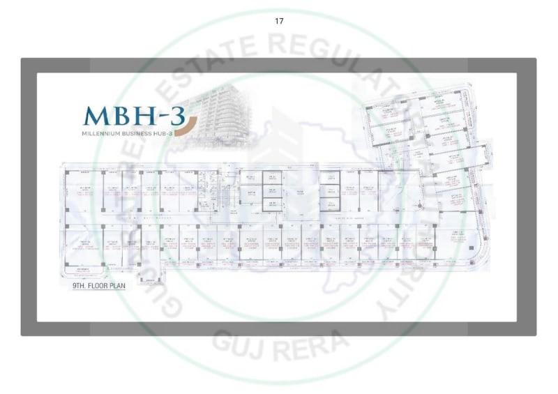 MILLENNIUM BUSINESS HUB -3  - Image 17 - Commercial in Surat